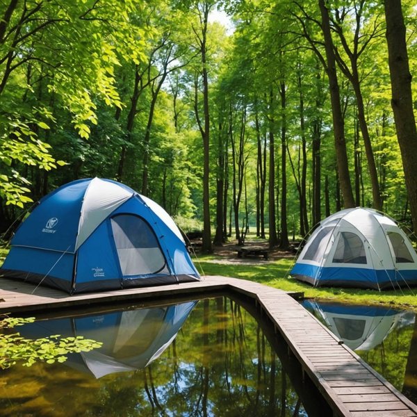 Top 3 des Hébergements de Vacances en Pleine Nature dans les Campings des Pays de la Loire