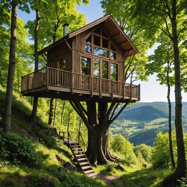 Découvrez les plus belles cabanes perchées en Auvergne pour une escapade inoubliable en pleine nature
