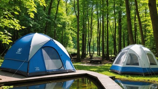 Top 3 des Hébergements de Vacances en Pleine Nature dans les Campings des Pays de la Loire